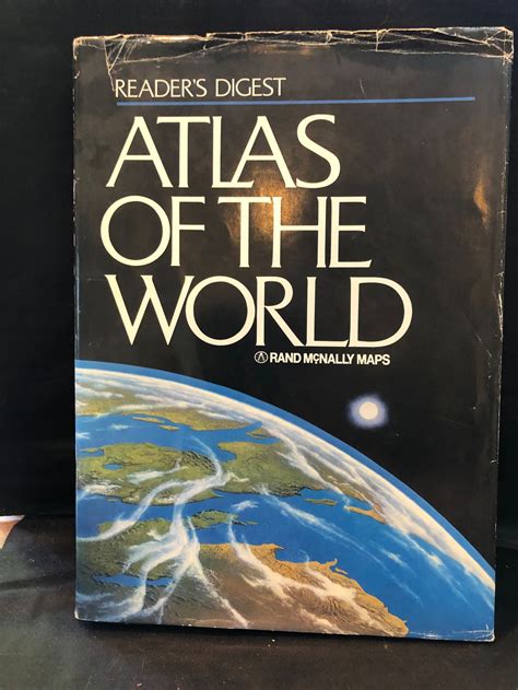 Readers Digest Atlas Of The World Hardcover From 1987 Etsy