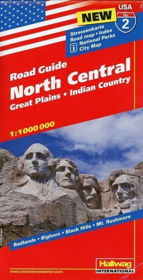 Hallwag Usa Road Guide 2 North Centrallz 2016 Von Mappe