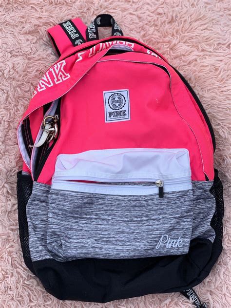 victoria secret pink backpack mercari in 2020 pink backpack pink backpack victoria secret