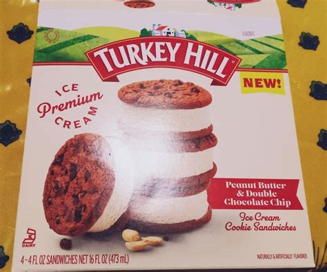 Turkey Hill S Peanut Butter Double Chocolate Chip Ice Cream Cookie