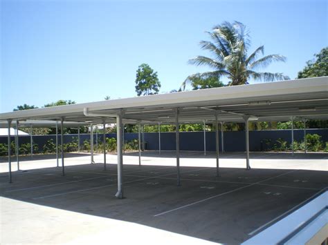 The carport has a small slope, so that it directs the water. Carports For Sale Queensland, Perth, Brisbane, Adelaide & Melbourne