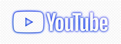Hd Blue Neon Aesthetic Youtube Yt Logo Png Citypng