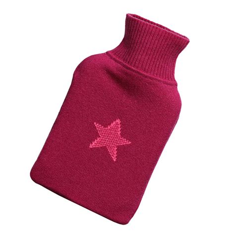 Cashmere Mini Hot Water Bottle By Cove