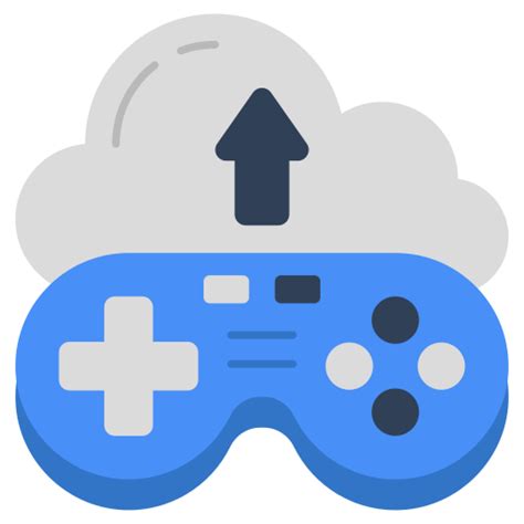 Cloud Gaming Generic Color Fill Icon