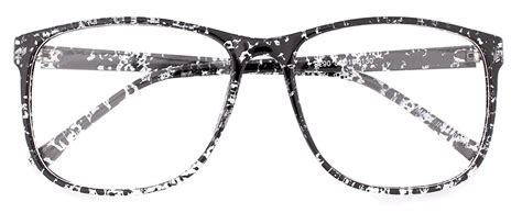 Large Nerd Thin Eyeglasses Vintage Fashion Inspired Geek Clear Lens