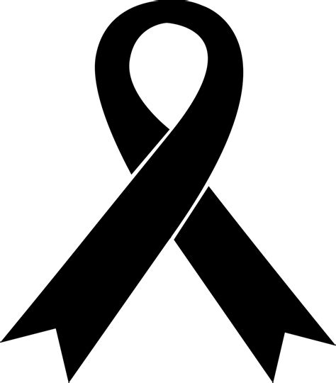 25+ Black Ribbon Pita Hitam Png - Blacki Gambar