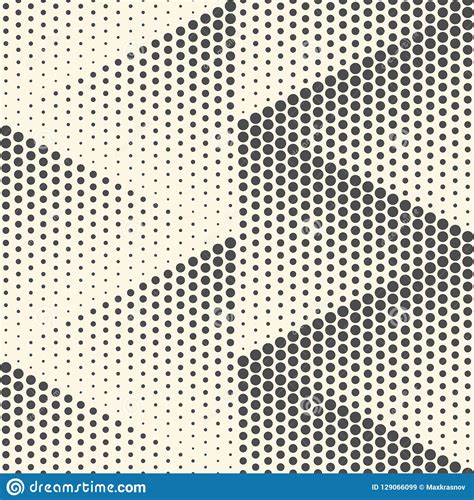 Seamless Triangle Background Vector Halftone Texture Stock Vector