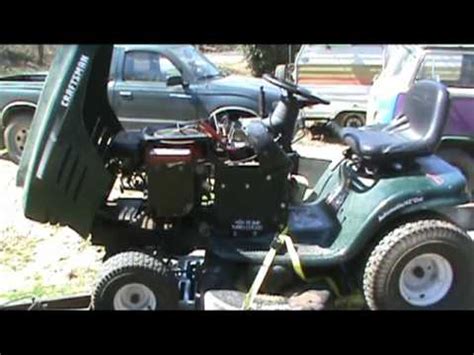 No one wants to be that neighbor, the one whose lawn mower is so loud it sounds like a whiny jet engine. Craftsman Mower Repair-part 2 - YouTube