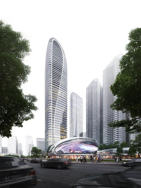 Aedas Unveils A 266 Meter Tower For Zhanjiang Inspired By The Motion Of