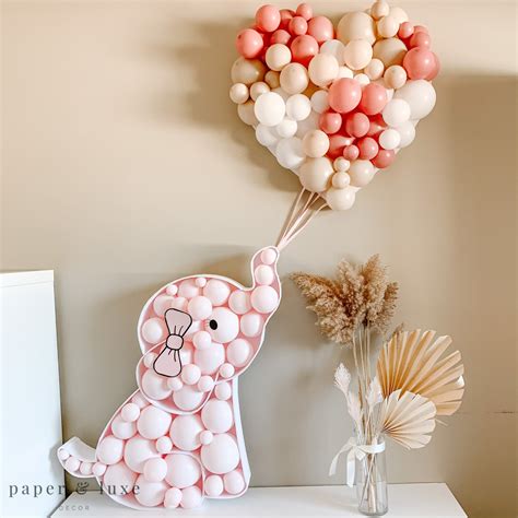 Elephant Baby Shower Decoration Diy Paper And Luxe