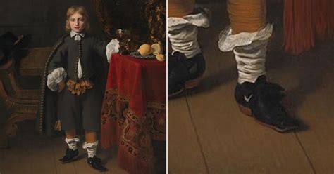 ‘nike Shoes Spotted In 400 Year Old Painting