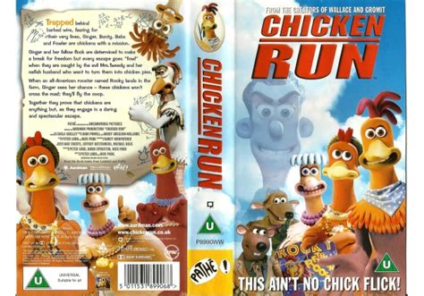 Chicken Run 2000 On Pathe Video United Kingdom Vhs Videotape