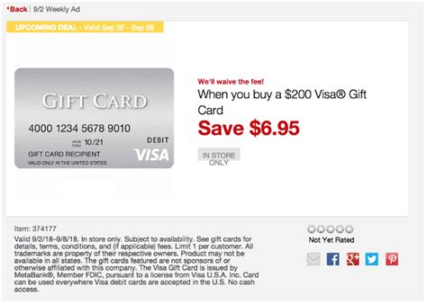 Staples offers a first class selection of top brands including apple, microsoft, hp, canon, epson and dell. Staples Visa Gift Card Promotion: No Purchase Fee
