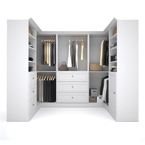You can find systembuild closet organizer corner unit guide and see the latest save more space with a corner closet organizer in here. Versatile by Bestar 108-inch Corner Closet Storage Kit ...