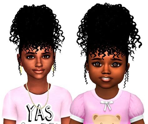 Lana Cc Finds Ebonix Kenya With Images Sims 4 Afro Hair Sims 4 Cloud