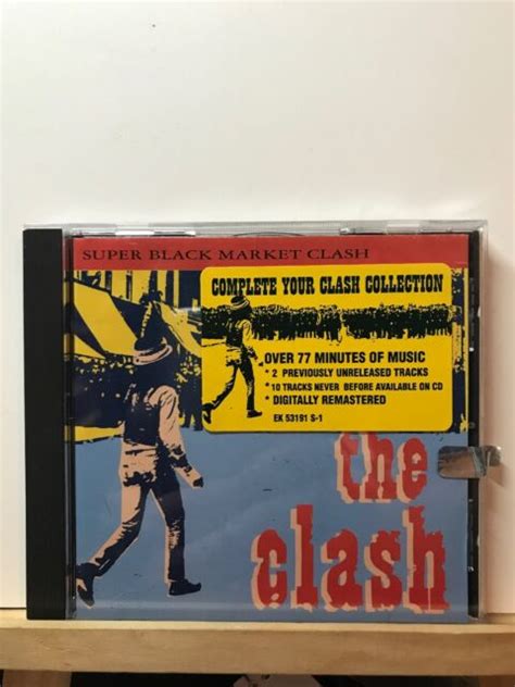 Super Black Market Clash By The Clash Cd Oct 1993 Epic For Sale