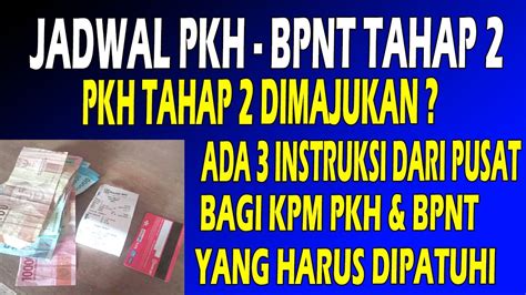 Jadwal Pkh Bpnt Tahap Di Tgl Ini Pkh Hari Ini Info Pkh Hari Ini Youtube