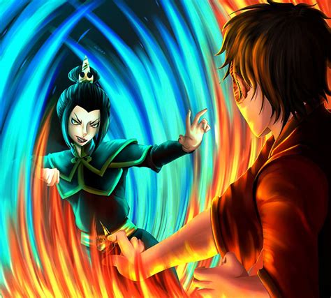 Zuko Vs Azula Avatar The Last Airbender By Solaphea On Deviantart