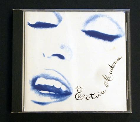 Sex Madonna Book With 14 Track Erotica Cd By Madonna Very Good Hardcover 1992 1st Edition