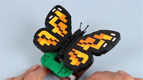 Lego Butterfly Sunning Its Wings • Build Video Youtube