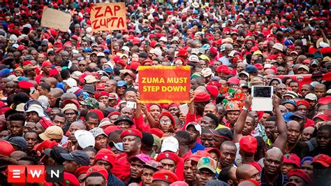 Tens Of Thousands March For Zuma S Resignation Youtube
