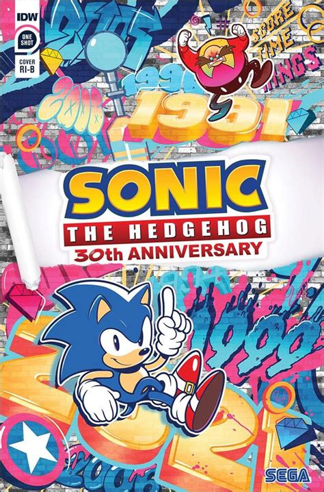 Sonic The Hedgehog 30th Anniversary One Shot D Jun 2021 Comic Book By Idw