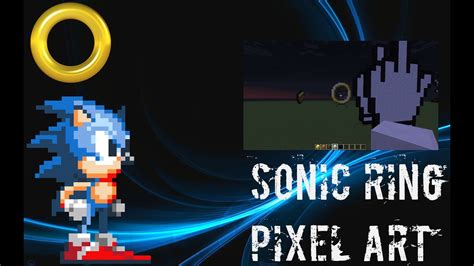 Sonic Ring Pixel Art