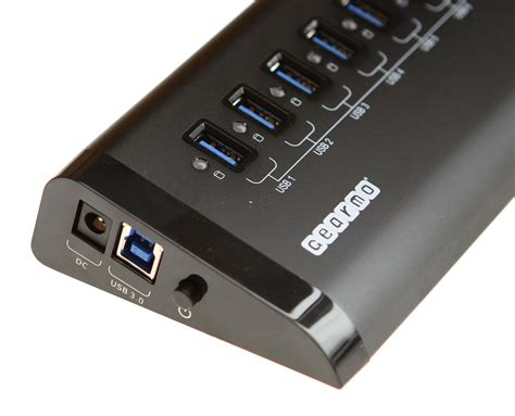 7 Port Usb 30 Hub With Led Activity Extruded Aluminum Body Gearmo