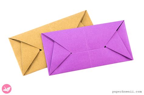 Easy Origami Envelope Letterfold By Simon Andersen Origami Envelope