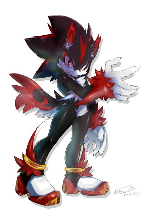 Sonic The Hedgehog As A Wolf
