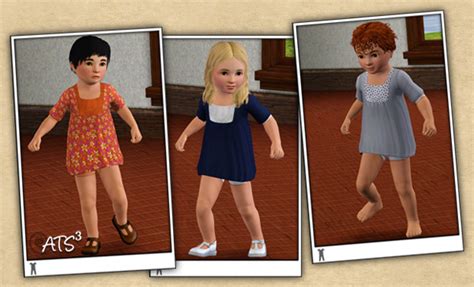 Around The Sims 3 Downloads Clothes Female Toddlers Petites Filles