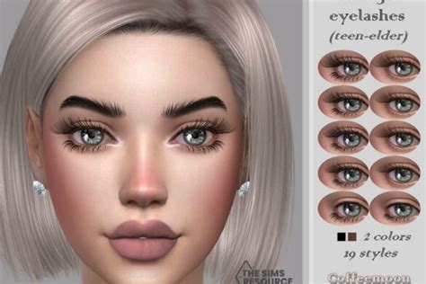 The Sims 4 3d Mink Lashes L1 By Badddiesims The Sims Game
