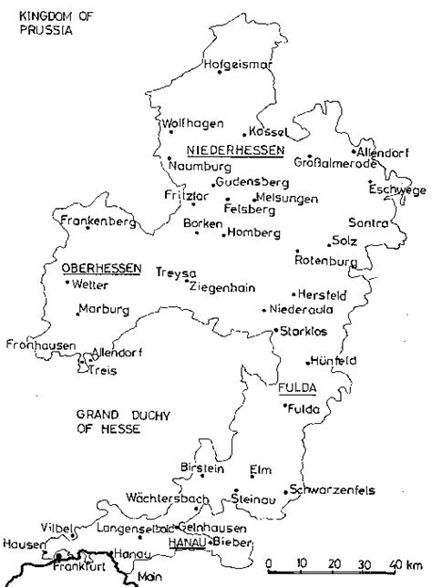 Kerhessen Germany Hesse History Genealogy