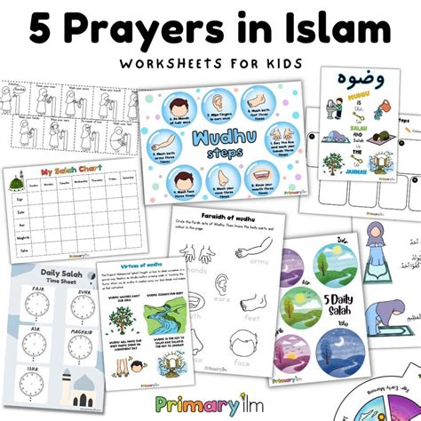 5 Prayers In Islam Primary Ilm