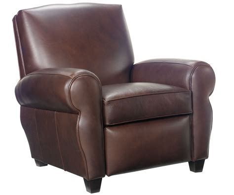 This comfortable reclining chair is great for small spaces and functions as a great place to take a nap or read a book. Leather Cigar Recliner Chair | Club Furniture
