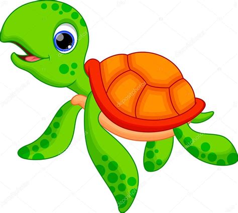 Turtle Cartoon — Stock Vector © Irwanjos2 44313537