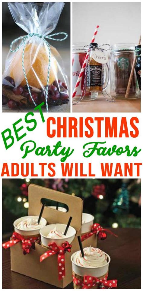 Incredible Party Favors Adults Christmas Party Favor Ideas That Are
