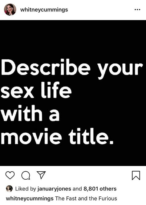Celebrities Describe Their Sex Lives With Movie Titles In Funny Instagram Game Daily Mail Online
