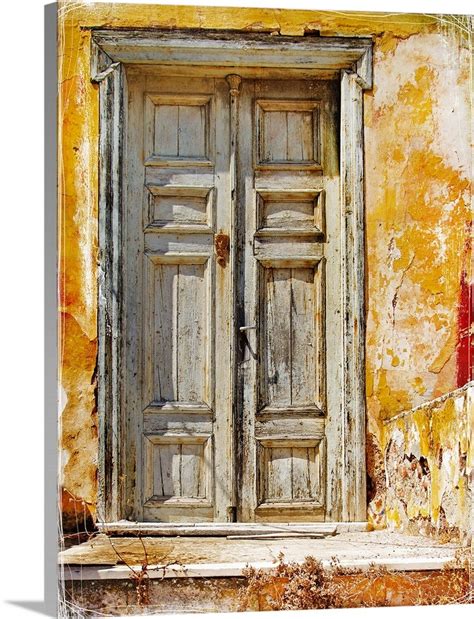 Traditional Greek Doors Wall Art Canvas Prints Framed Prints Wall