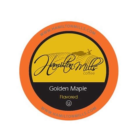 Hamilton Mills Golden Maple Coffee Pods 20 Keurig K Cup Brewer