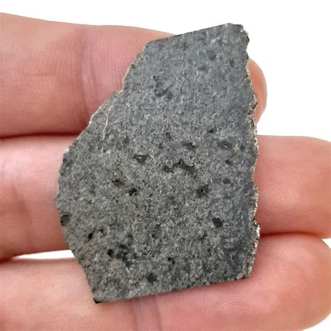 Martian Meteorite Nwa 13190 Rock From Mars Translucent Slice