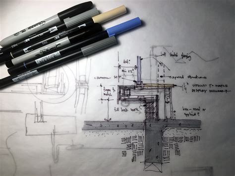 Architectural Sketches The Series Life Of An Architect