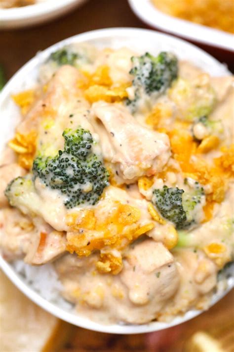 Creamy Chicken Divan Recipe Video Sweet And Savory Meals