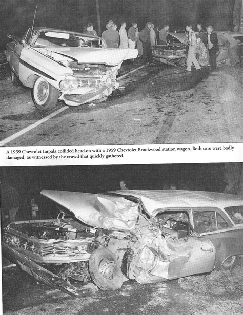 American Accident Car Crash Vintage Cars Old Vintage Cars