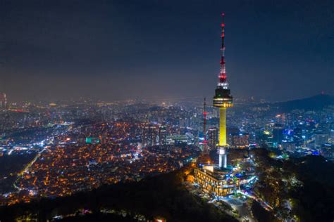 N Seoul Tower Stock Photos Pictures And Royalty Free Images Istock
