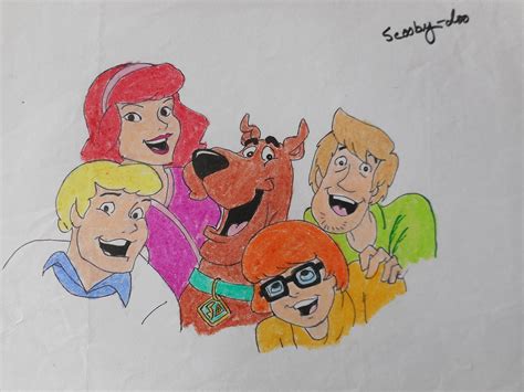 Scooby Doo And Shaggy Drawings