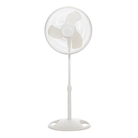 Lasko 16 Oscillating Pedestal Stand 3 Speed Fan Model S16200 White