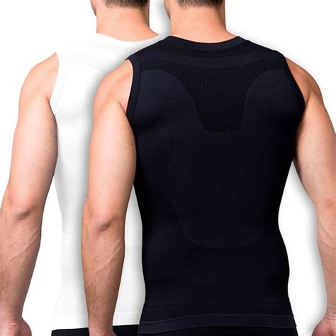 Tight Men Body Shaper Vest Tank Top Ideal For All Sports Indoors And