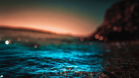 1024x576 Dawn Depth Of Field Dusk Ocean Sea Sunrise Sunset Water