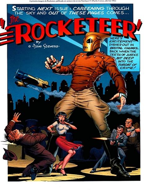 Rocketeer D Dave Stevens Dave Stevens Comic Book Covers Steven